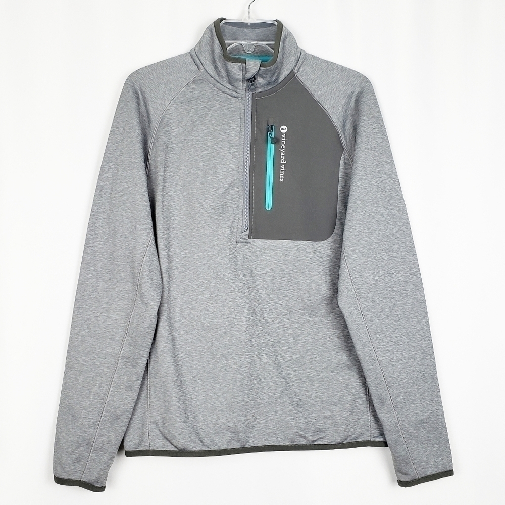 VINEYARD VINES tech quarter zip up